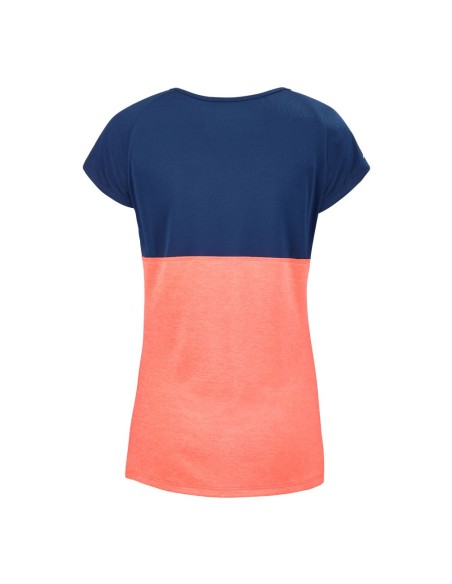 Camiseta Babolat Play Cap Coral Mujer | Ofertas de pádel